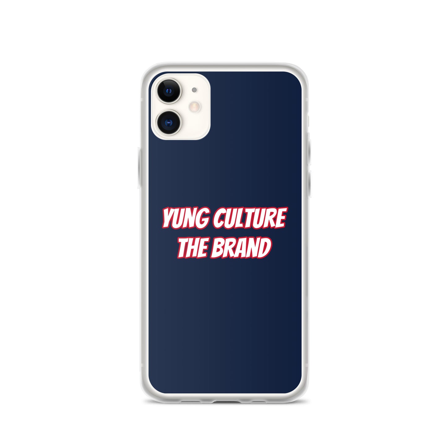 Yung Culture The Brand - Clear Case for iPhone® (Navy)