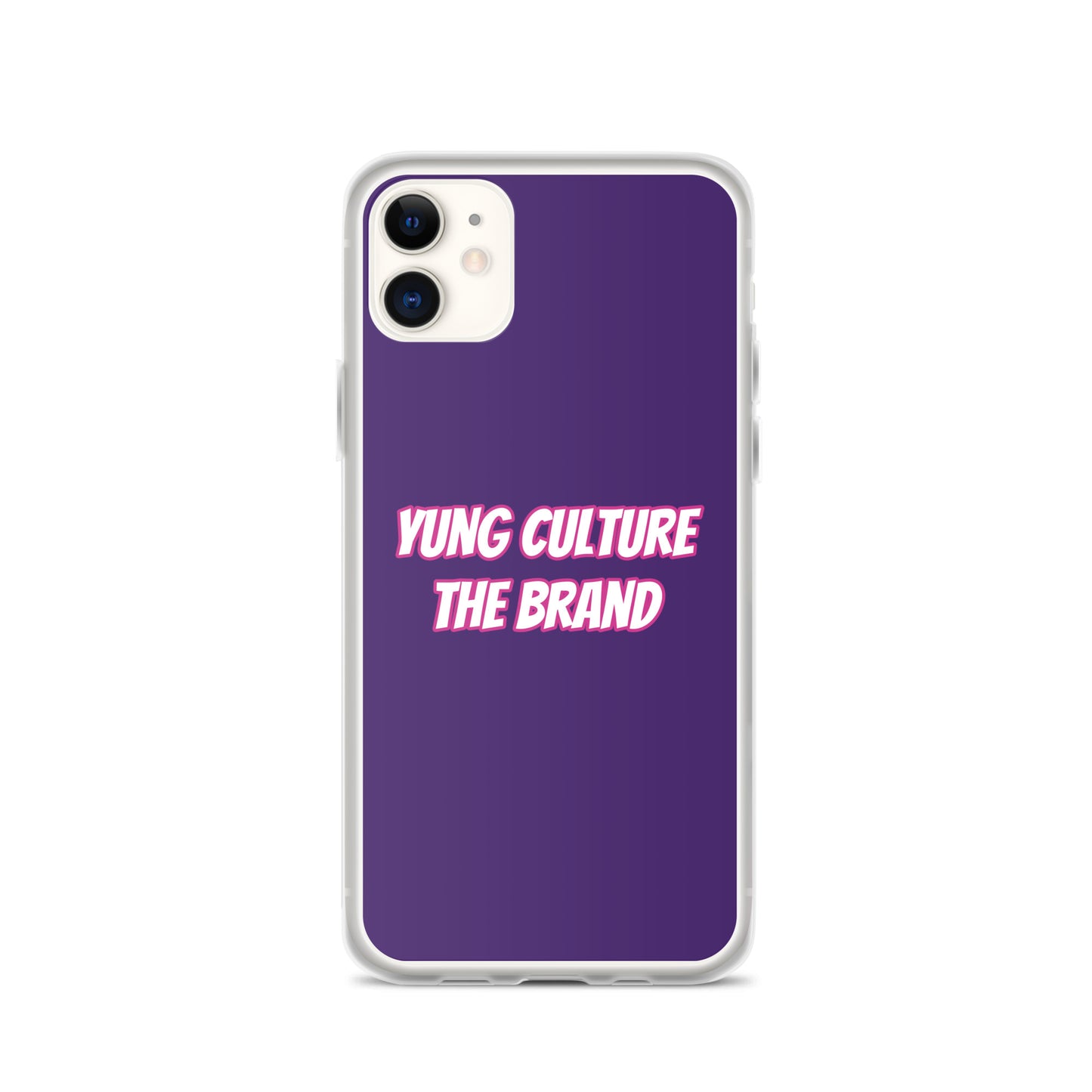 Yung Culture The Brand - Clear Case for iPhone® (Purple)