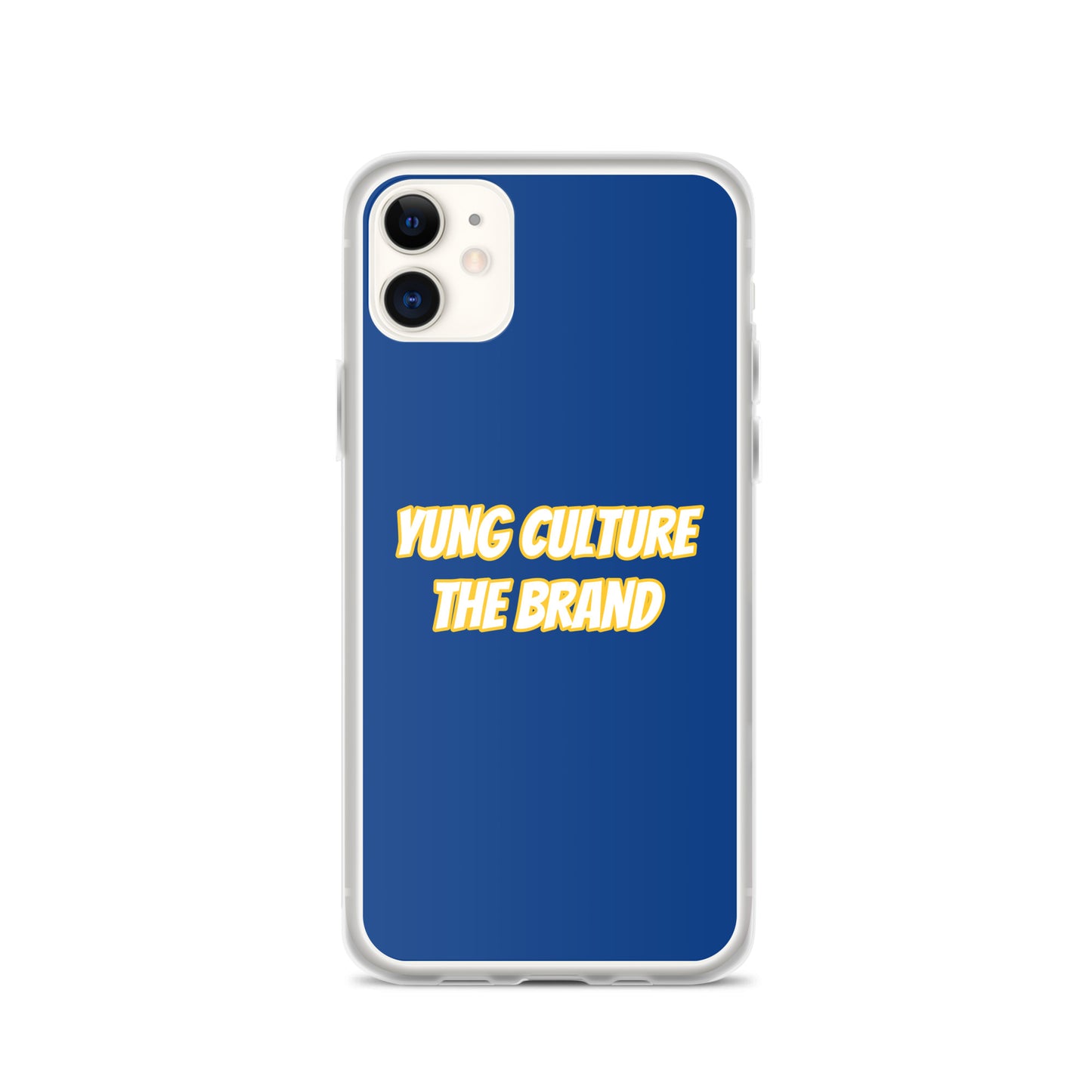 Yung Culture The Brand - Clear Case for iPhone® (Dark Cerulean)