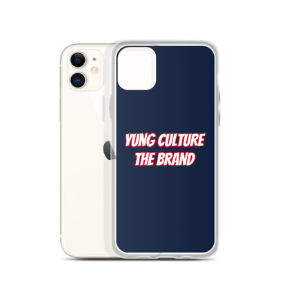 Yung Culture The Brand - Clear Case for iPhone® (Navy)