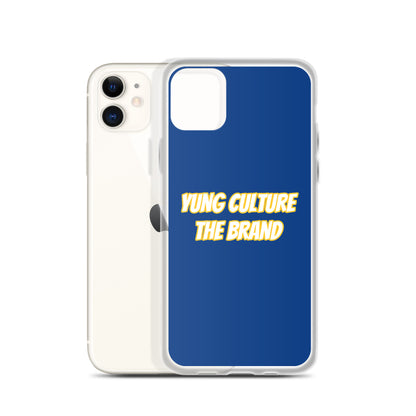 Yung Culture The Brand - Clear Case for iPhone® (Dark Cerulean)