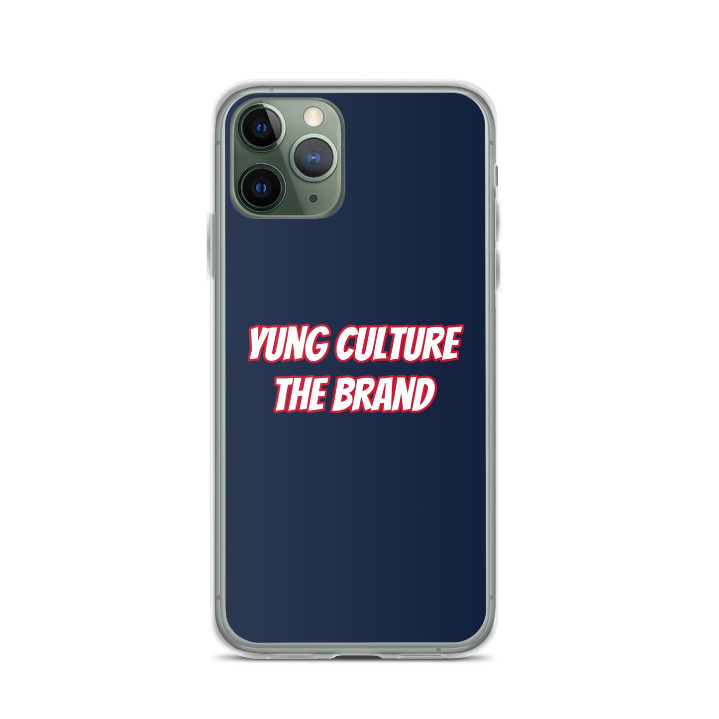 Yung Culture The Brand - Clear Case for iPhone® (Navy)