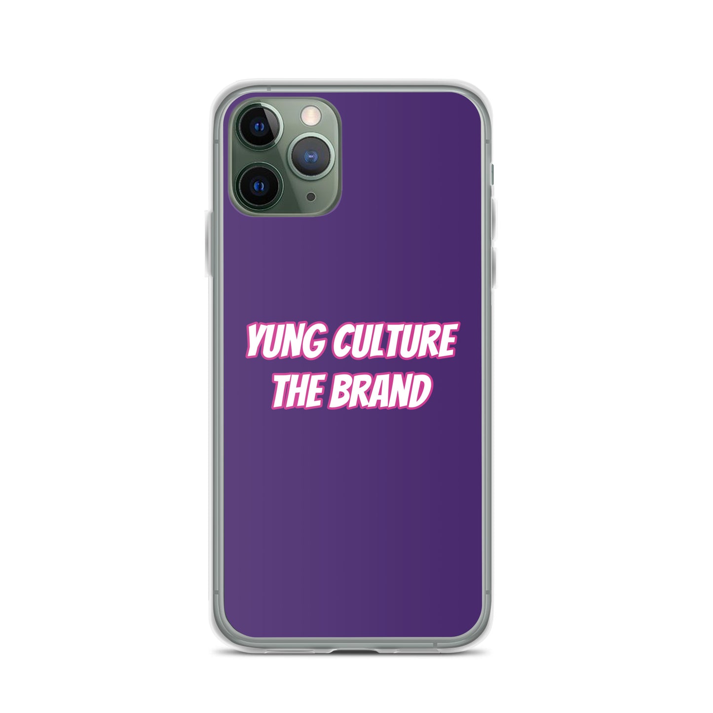 Yung Culture The Brand - Clear Case for iPhone® (Purple)