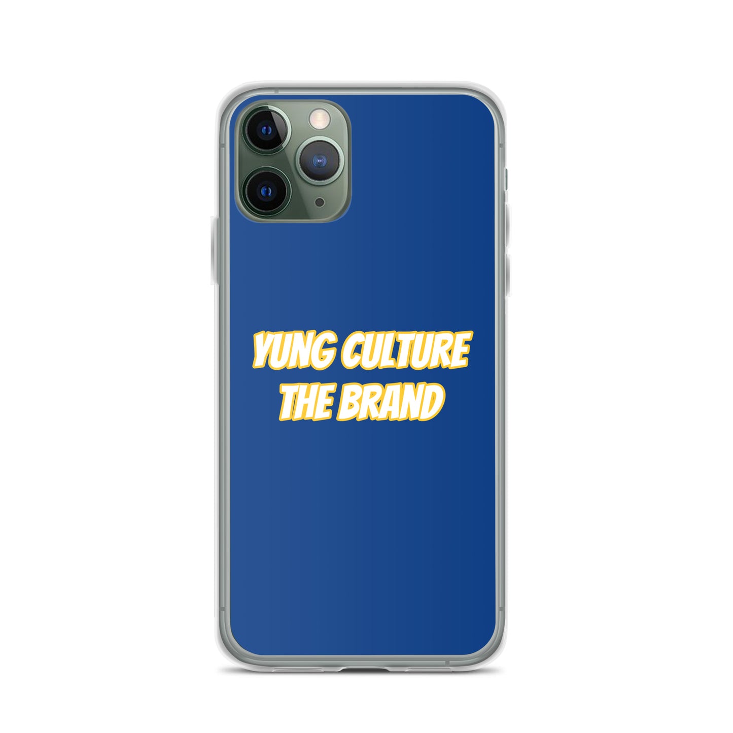 Yung Culture The Brand - Clear Case for iPhone® (Dark Cerulean)