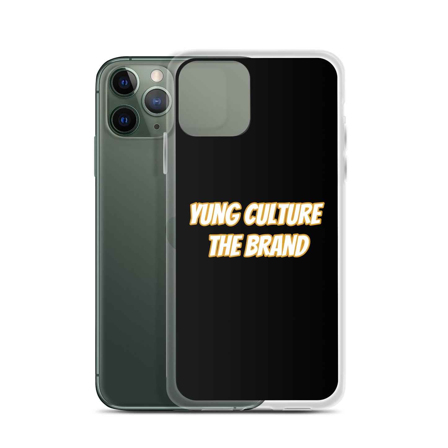 Yung Culture The Brand - Clear Case for iPhone® (Black)