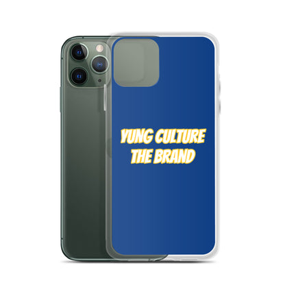 Yung Culture The Brand - Clear Case for iPhone® (Dark Cerulean)