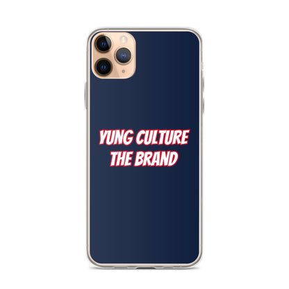 Yung Culture The Brand - Clear Case for iPhone® (Navy)