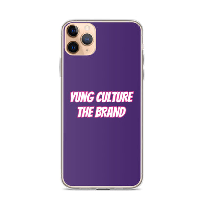 Yung Culture The Brand - Clear Case for iPhone® (Purple)