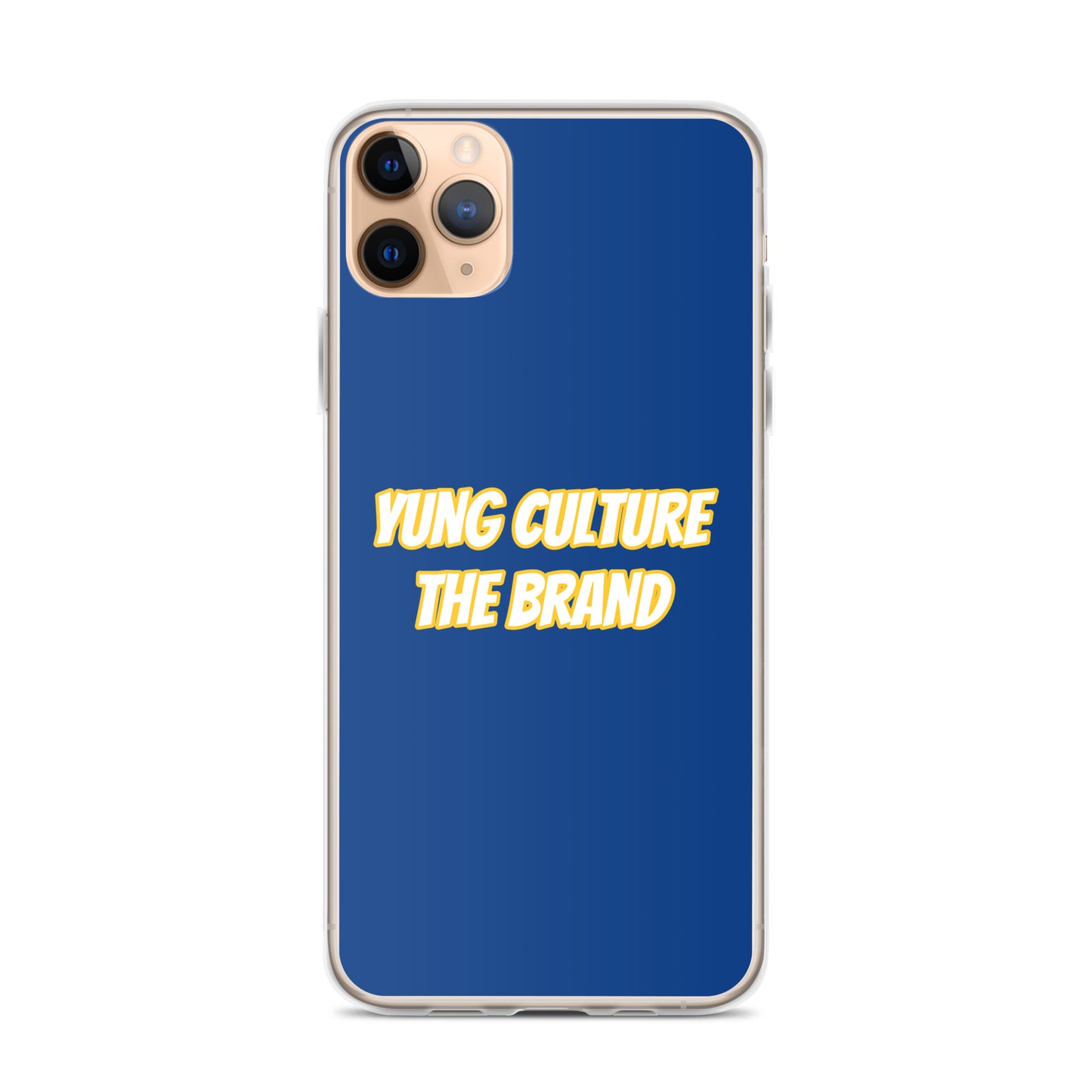 Yung Culture The Brand - Clear Case for iPhone® (Dark Cerulean)