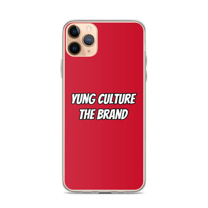 Yung Culture The Brand - Clear Case for iPhone® (Red)