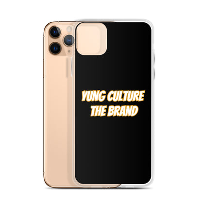 Yung Culture The Brand - Clear Case for iPhone® (Black)