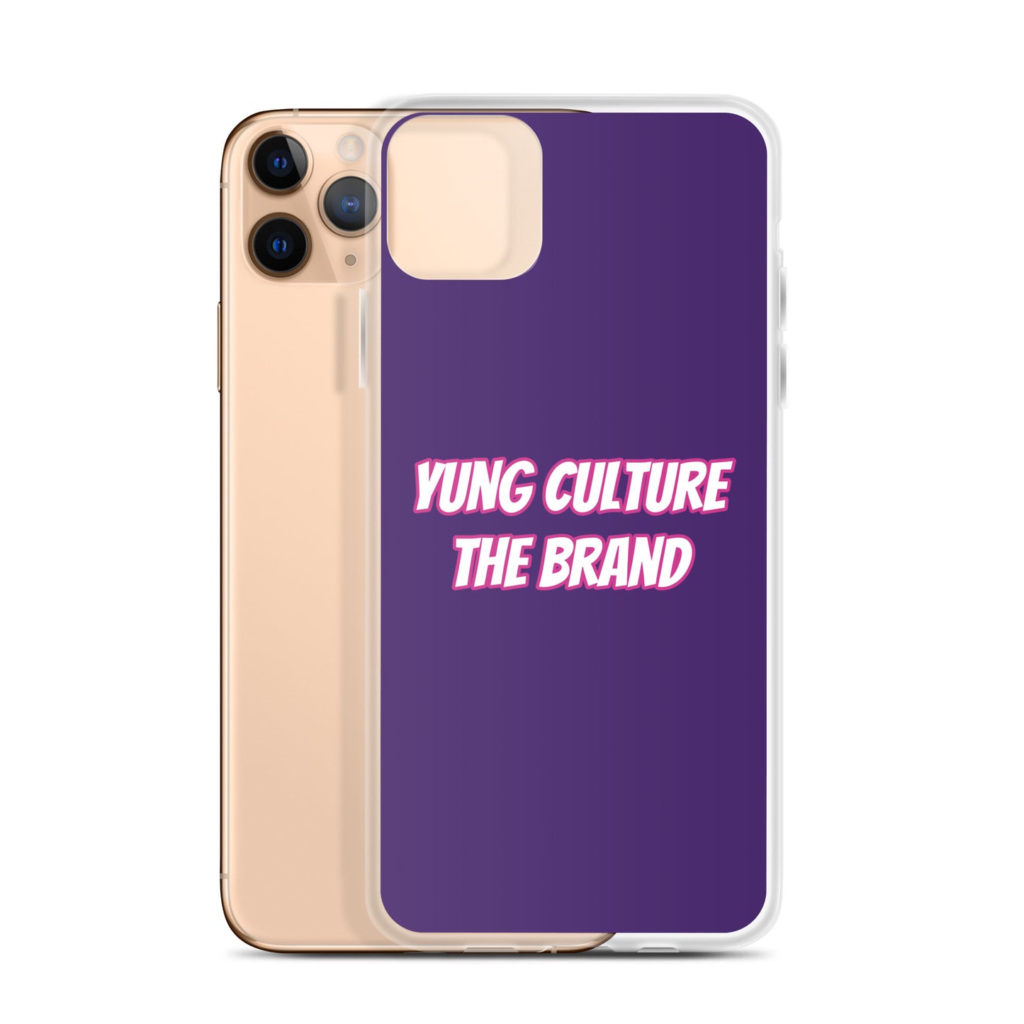 Yung Culture The Brand - Clear Case for iPhone® (Purple)