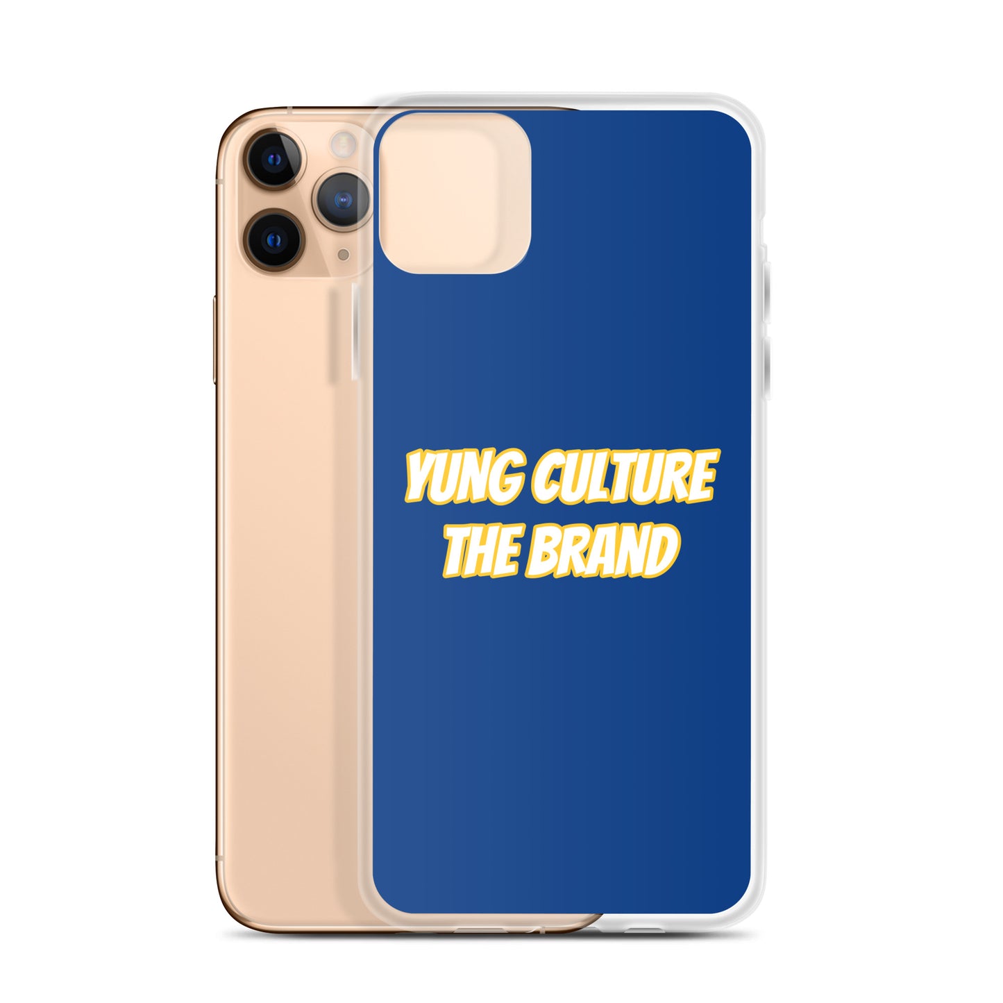 Yung Culture The Brand - Clear Case for iPhone® (Dark Cerulean)