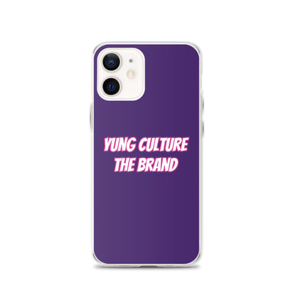 Yung Culture The Brand - Clear Case for iPhone® (Purple)