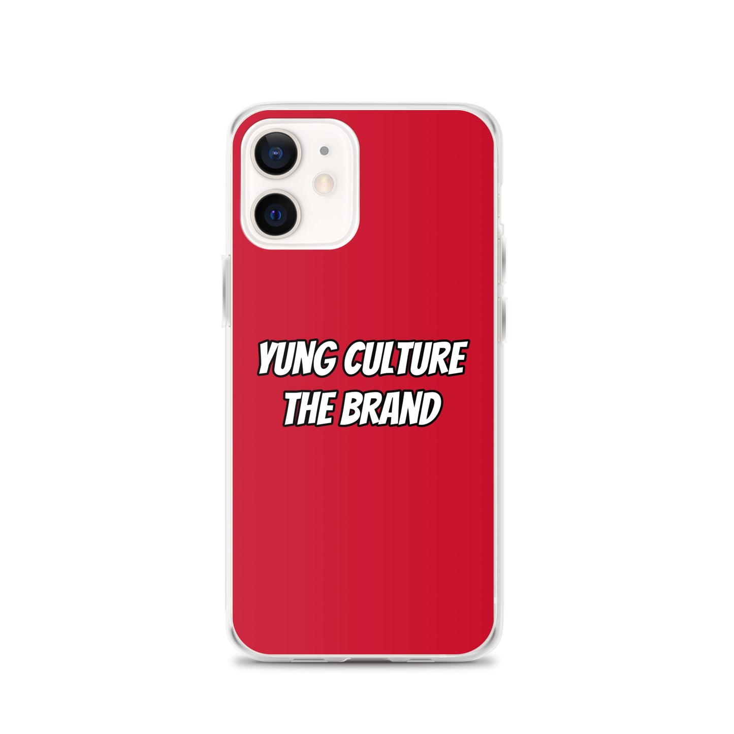 Yung Culture The Brand - Clear Case for iPhone® (Red)