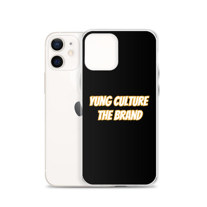 Yung Culture The Brand - Clear Case for iPhone® (Black)