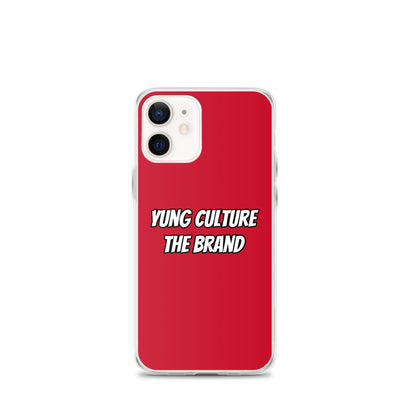 Yung Culture The Brand - Clear Case for iPhone® (Red)