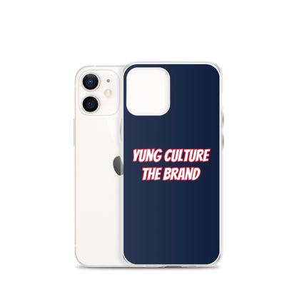 Yung Culture The Brand - Clear Case for iPhone® (Navy)