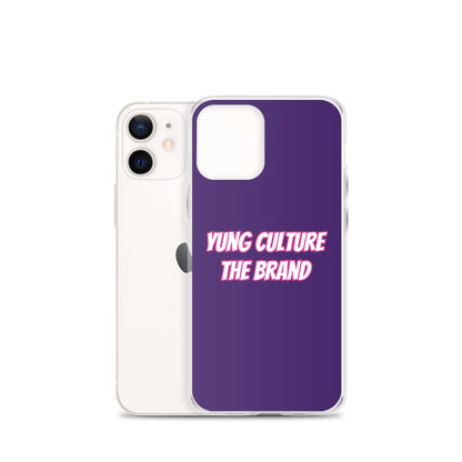 Yung Culture The Brand - Clear Case for iPhone® (Purple)