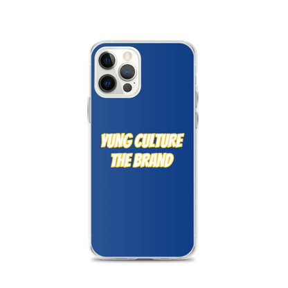 Yung Culture The Brand - Clear Case for iPhone® (Dark Cerulean)