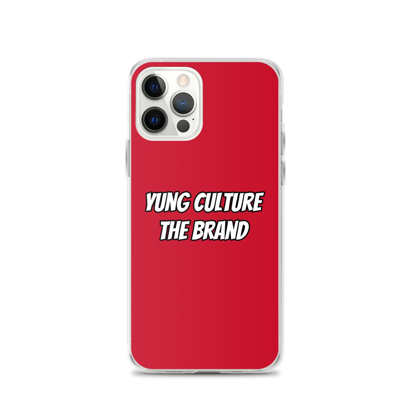 Yung Culture The Brand - Clear Case for iPhone® (Red)