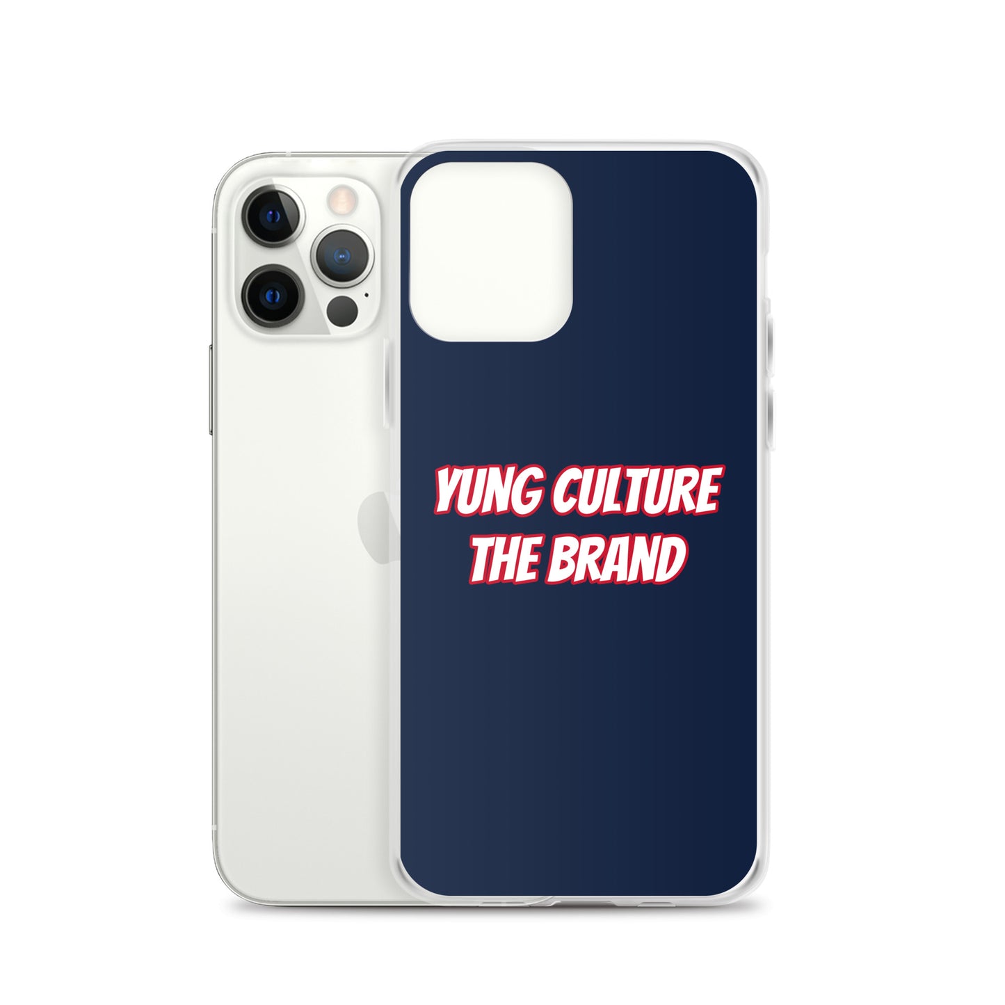 Yung Culture The Brand - Clear Case for iPhone® (Navy)