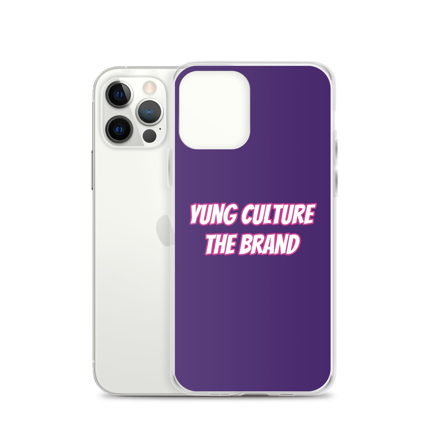 Yung Culture The Brand - Clear Case for iPhone® (Purple)