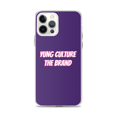 Yung Culture The Brand - Clear Case for iPhone® (Purple)