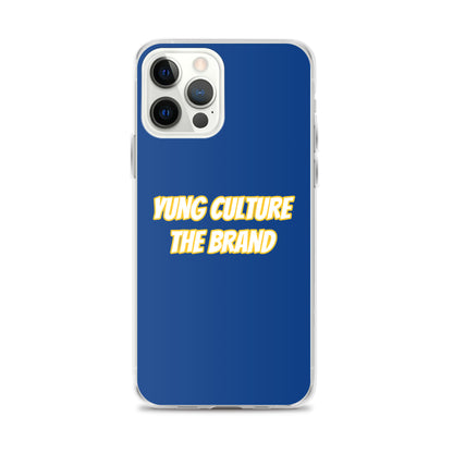 Yung Culture The Brand - Clear Case for iPhone® (Dark Cerulean)