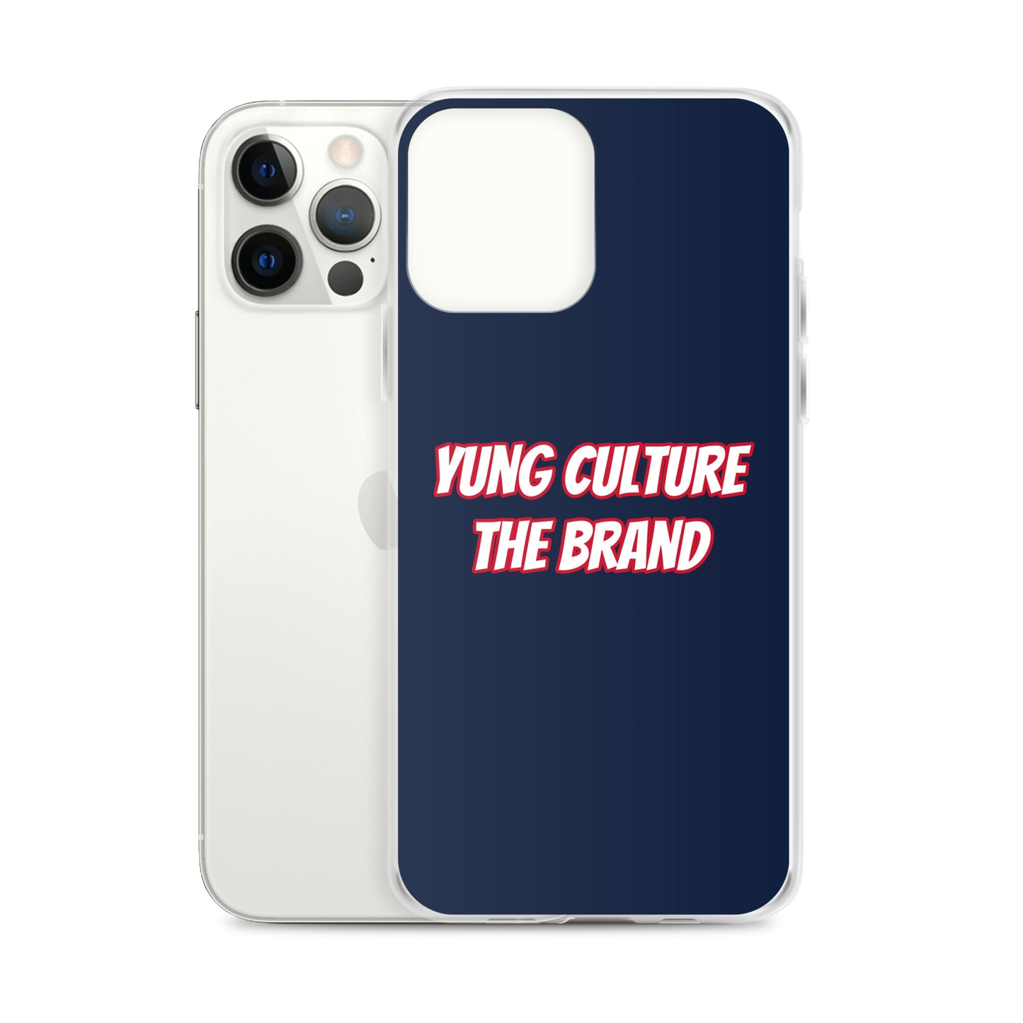 Yung Culture The Brand - Clear Case for iPhone® (Navy)