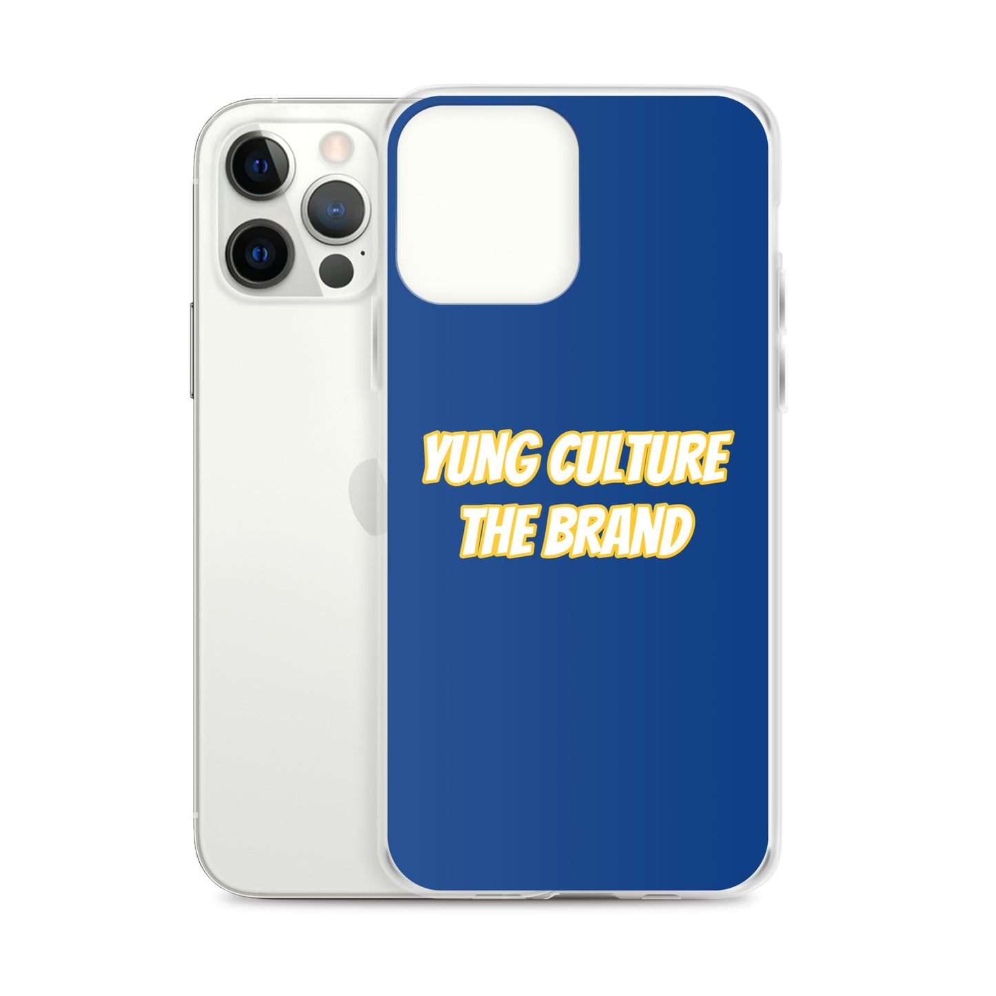 Yung Culture The Brand - Clear Case for iPhone® (Dark Cerulean)