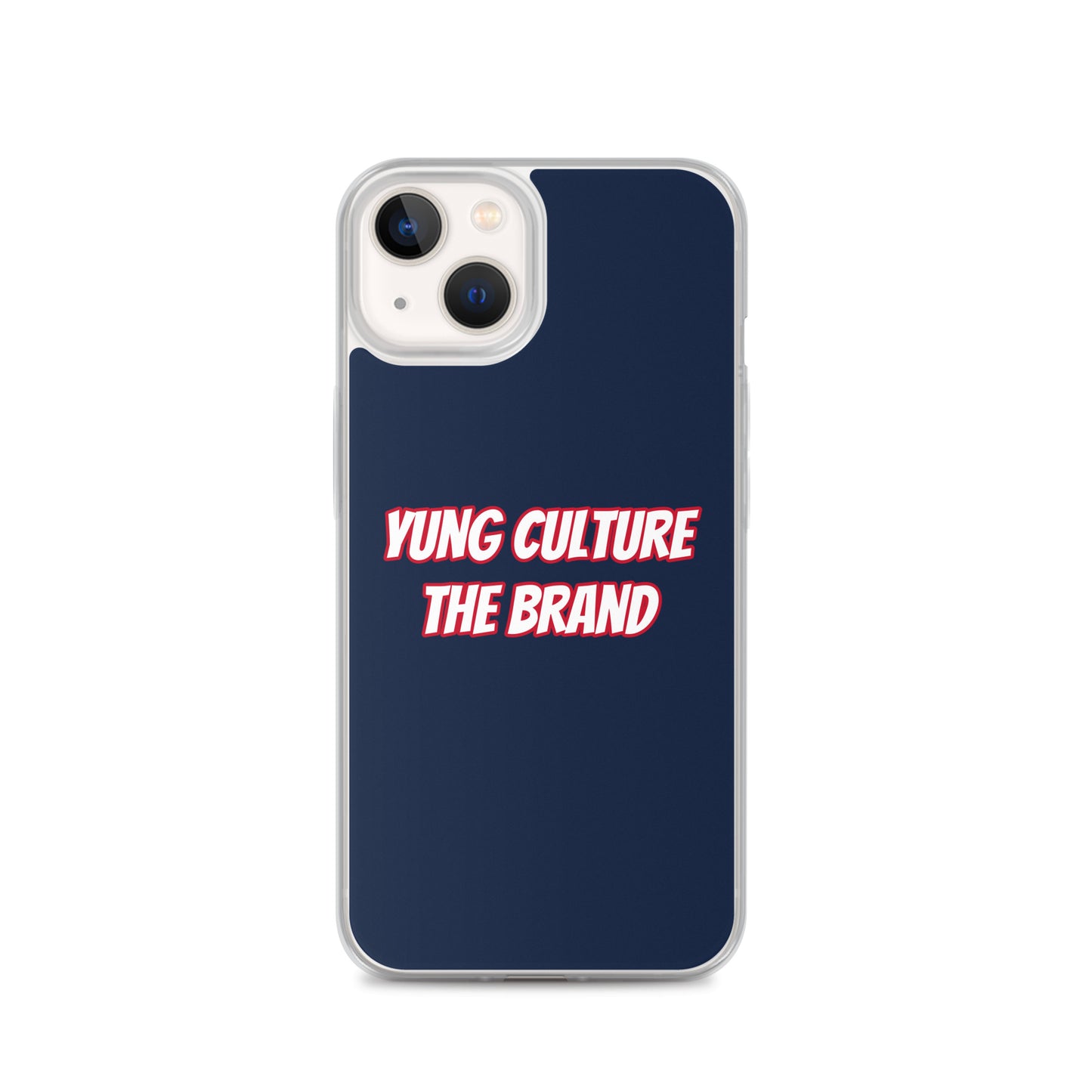 Yung Culture The Brand - Clear Case for iPhone® (Navy)