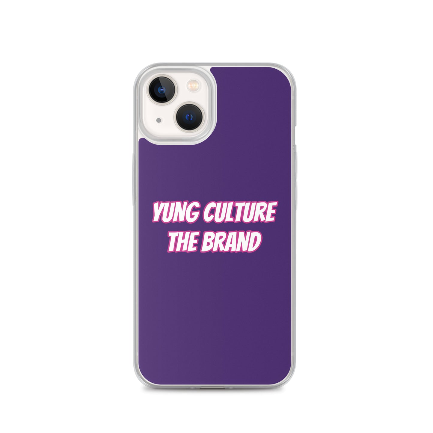 Yung Culture The Brand - Clear Case for iPhone® (Purple)