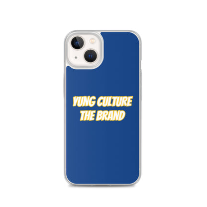 Yung Culture The Brand - Clear Case for iPhone® (Dark Cerulean)