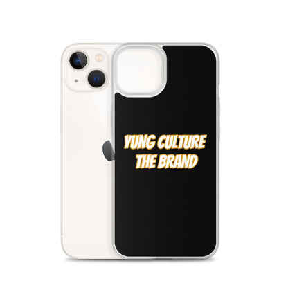 Yung Culture The Brand - Clear Case for iPhone® (Black)