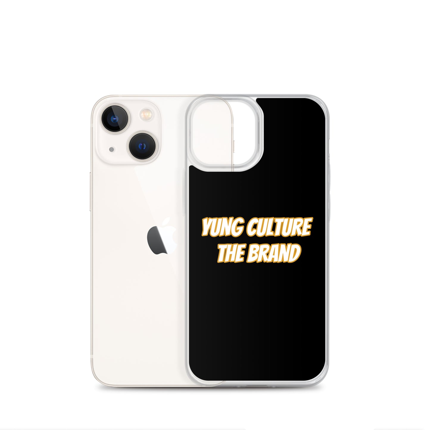 Yung Culture The Brand - Clear Case for iPhone® (Black)