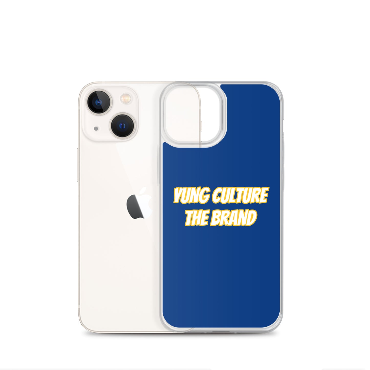 Yung Culture The Brand - Clear Case for iPhone® (Dark Cerulean)