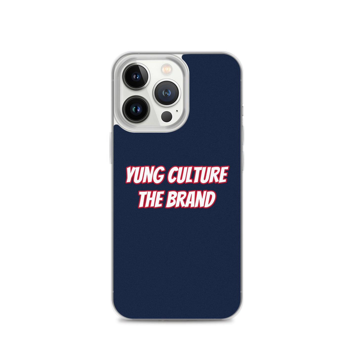 Yung Culture The Brand - Clear Case for iPhone® (Navy)