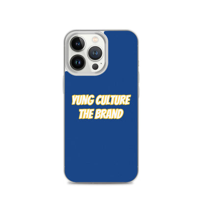 Yung Culture The Brand - Clear Case for iPhone® (Dark Cerulean)