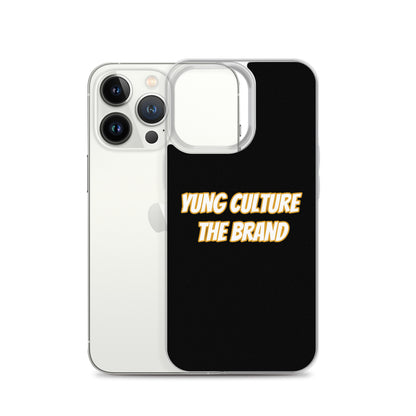 Yung Culture The Brand - Clear Case for iPhone® (Black)