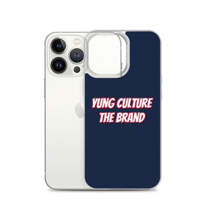 Yung Culture The Brand - Clear Case for iPhone® (Navy)