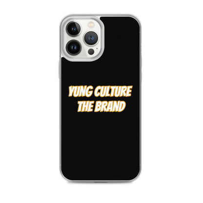 Yung Culture The Brand - Clear Case for iPhone® (Black)