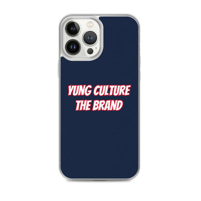 Yung Culture The Brand - Clear Case for iPhone® (Navy)