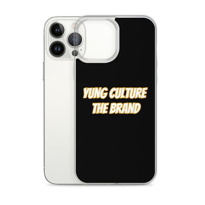 Yung Culture The Brand - Clear Case for iPhone® (Black)