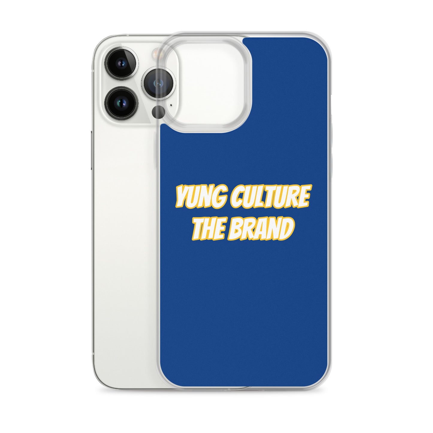 Yung Culture The Brand - Clear Case for iPhone® (Dark Cerulean)