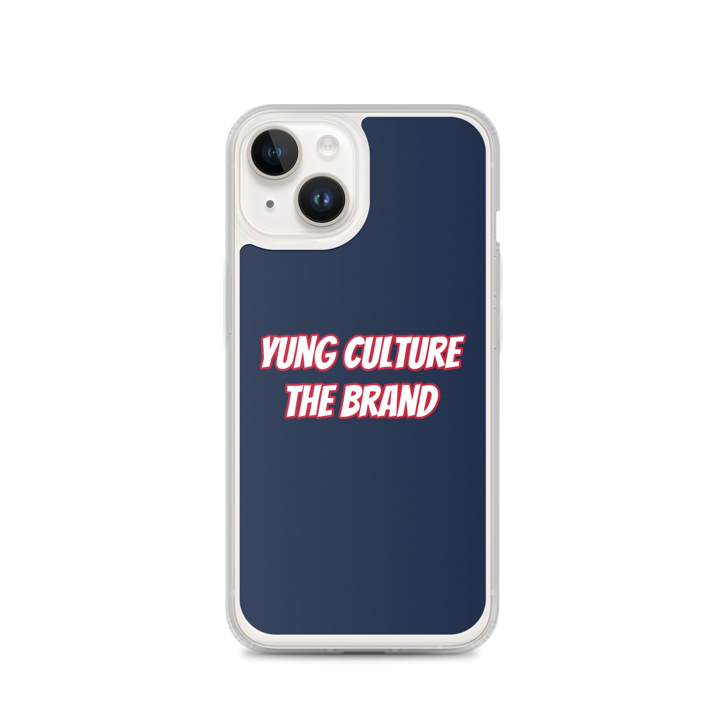 Yung Culture The Brand - Clear Case for iPhone® (Navy)