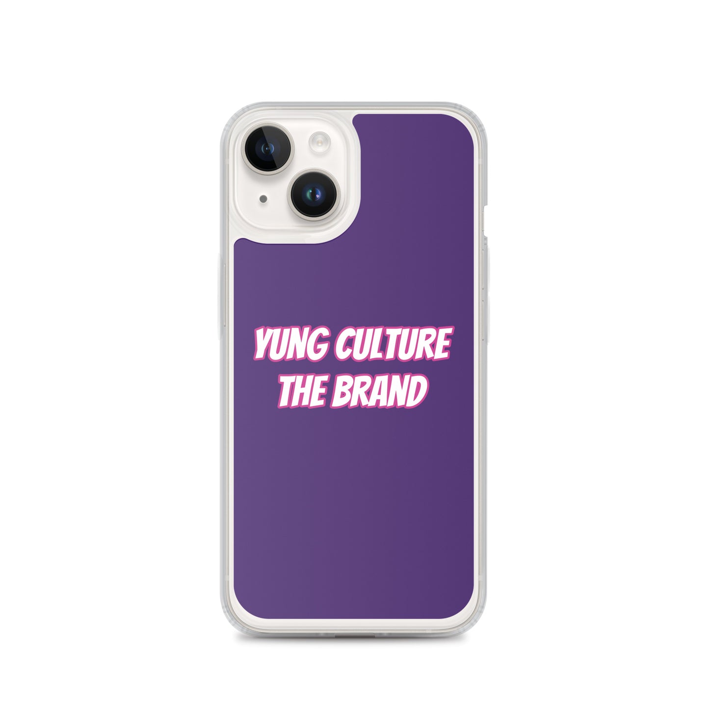 Yung Culture The Brand - Clear Case for iPhone® (Purple)