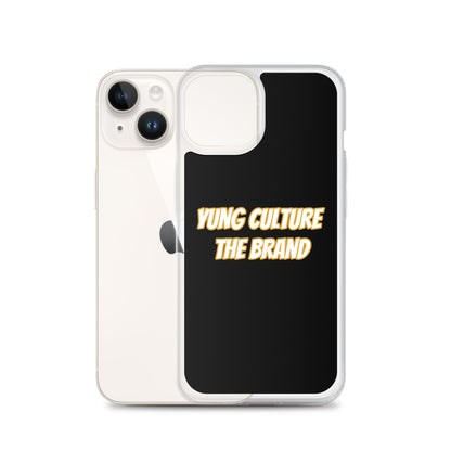 Yung Culture The Brand - Clear Case for iPhone® (Black)