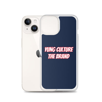 Yung Culture The Brand - Clear Case for iPhone® (Navy)