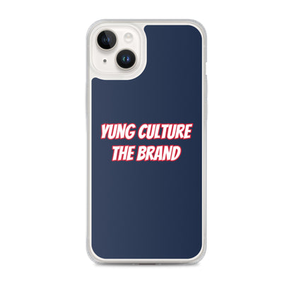 Yung Culture The Brand - Clear Case for iPhone® (Navy)